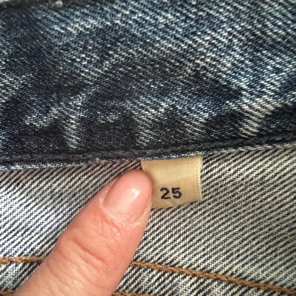 EUC Citizens of Humanity Charlotte high rise straight, SZ 25 - Picture 15 of 16